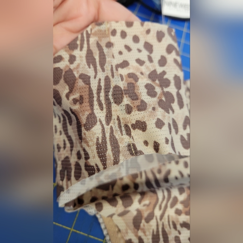Spanx Under Statements Brown Leopard Print Thong 2X - Picture 3 of 6